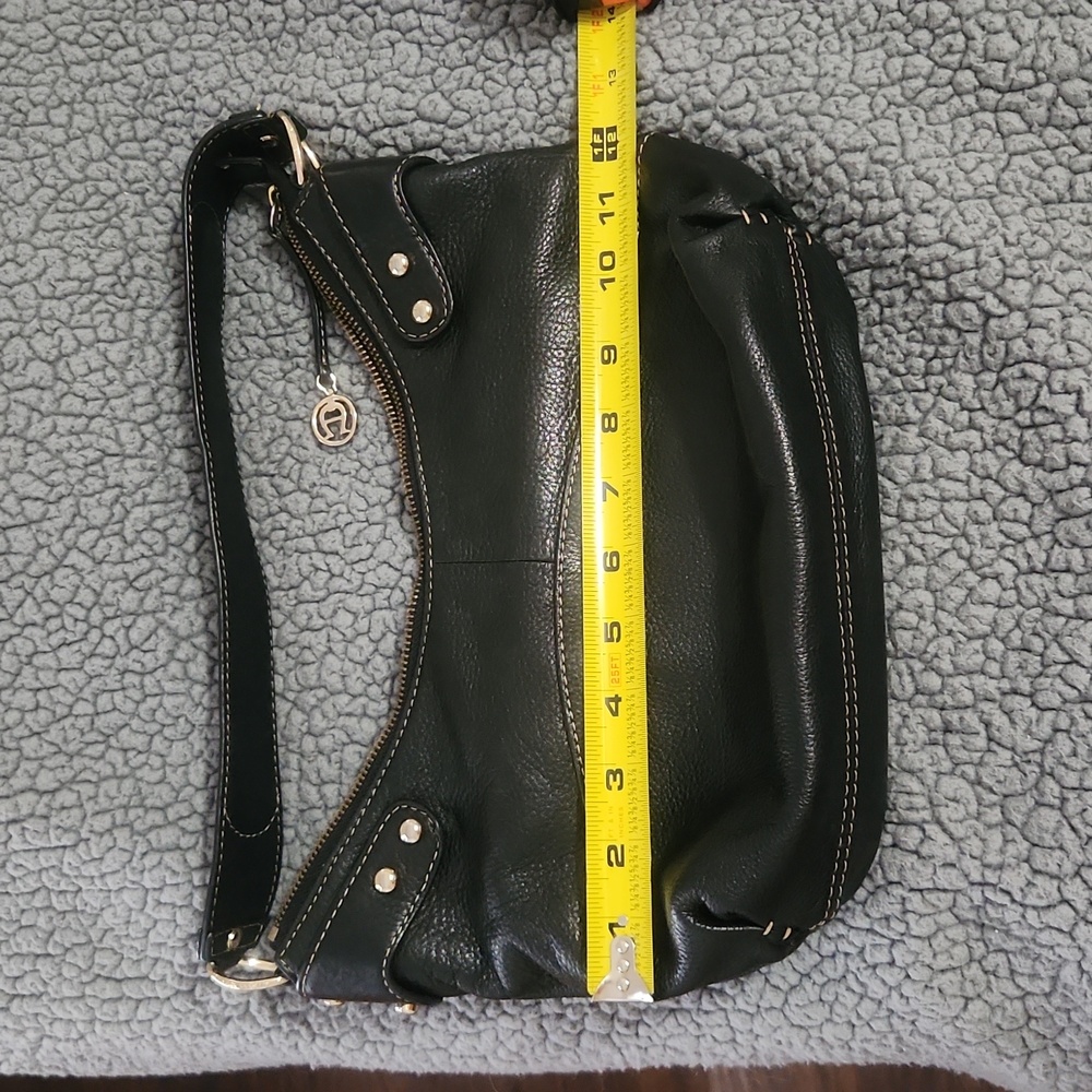 Etienne Aigner black leather shoulder bag - Picture 10 of 15